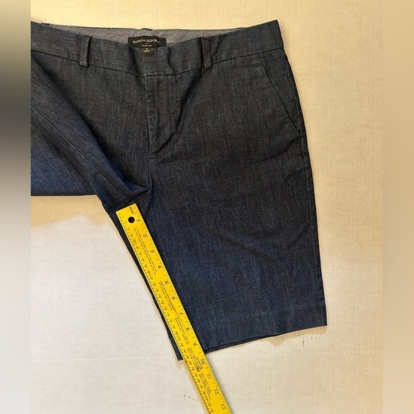 Banana Republic Hampton light weight denim Bermuda shorts Sz-4. Q11 - Picture 9 of 11
